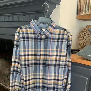 2 Goodfellow Flannel Shirts L